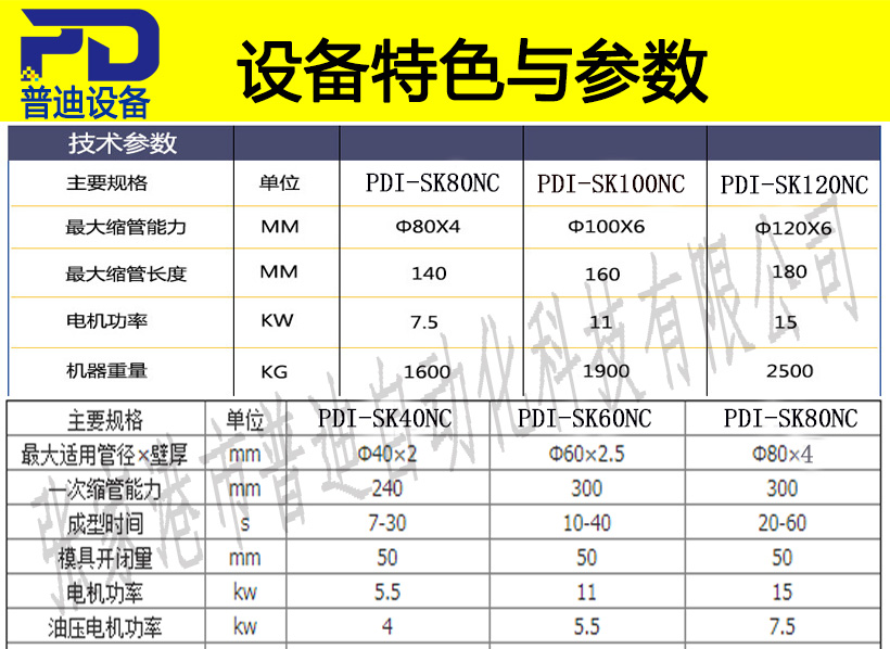 普迪縮管擴管鈍鉚一體100機