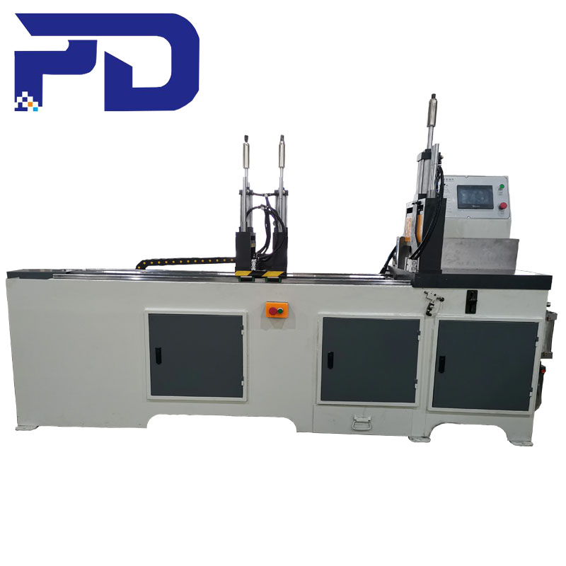 455全自動(dòng)加長(zhǎng)鋁切機(jī)單次送料1500mm切鋁機(jī)